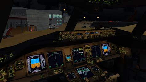 PMDG Boeing 777-200LRX nightime cockpit by HYPPthe on DeviantArt