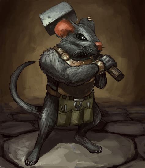 25 Best Fantasy Ratman Or Ratfolk Images On Pinterest Character