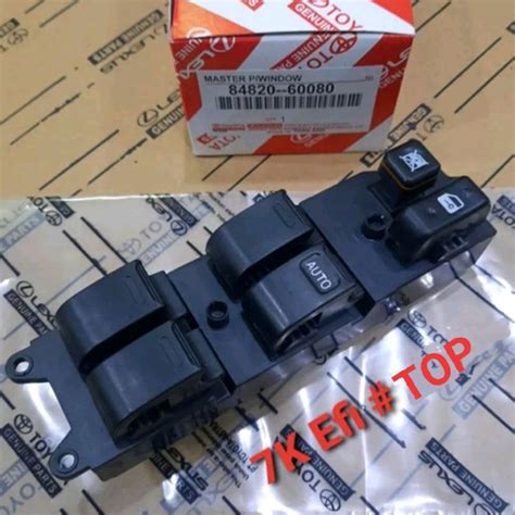 Jual Induk Saklar Switch Power Window Depan Kanan Toyota Kijang Efi K