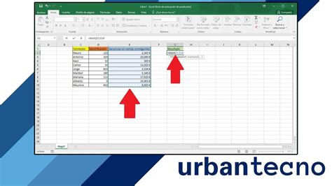 Cómo utilizar la función MAX en Excel guía completa