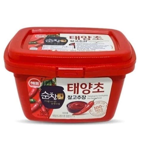 Jual Sajo Gochujang Sambal Pasta Korea Hot Pepper Paste 500gr Shopee Indonesia