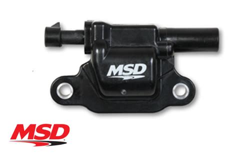 MSD Blaster Series Ignition Coils 8 PK GM Gen V LT Black