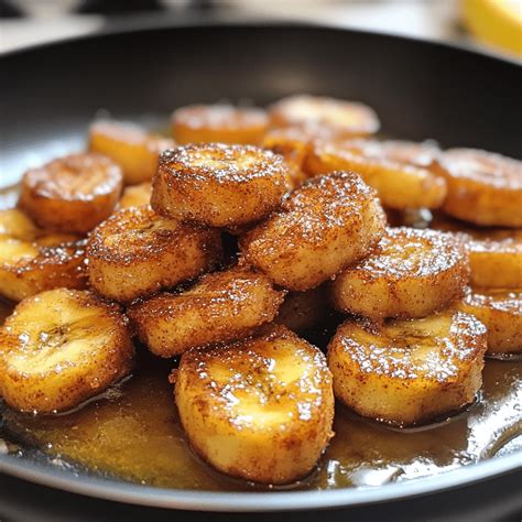 pan fried cinnamon bananas recipe yumm