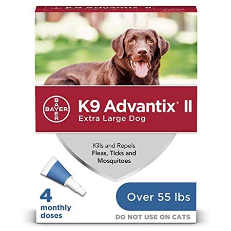 K9 Advantix Ii Flea And Tick Prevention For Extra Large Dogs 4 Pack