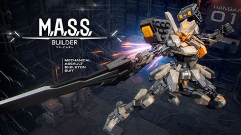 Customizable Mecha Action Game Mass Builder Kickstarter Campaign