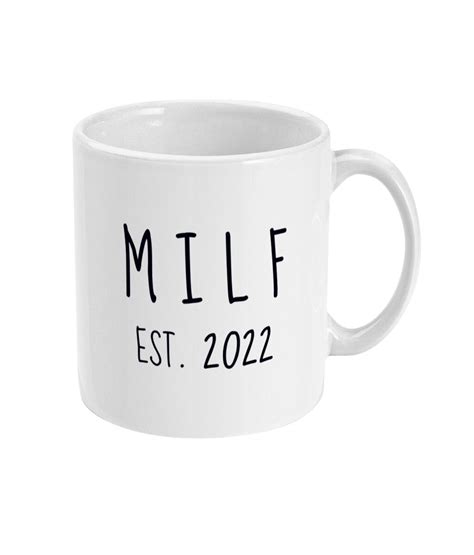 New Milf Mug New Milf Gift New Mum Gift Est 2022 Baby Etsy
