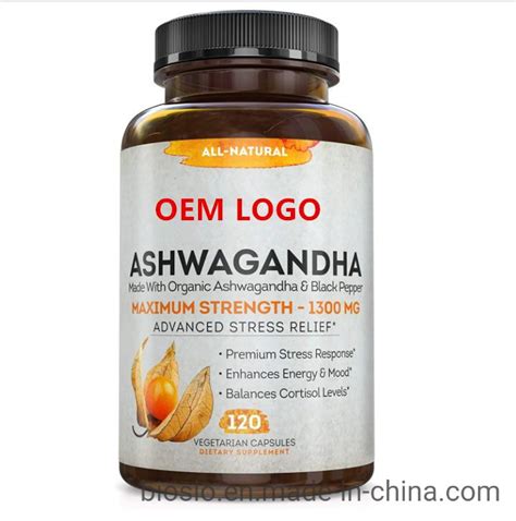 Wholesale Health Food Product Organic Ashwagandha Extract Powder Veggie