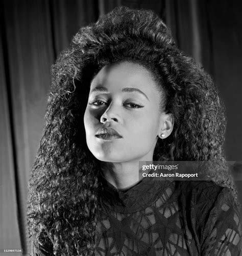 Actress Robin Givens Poses For A Portrait Circa 1986 In Los Angeles