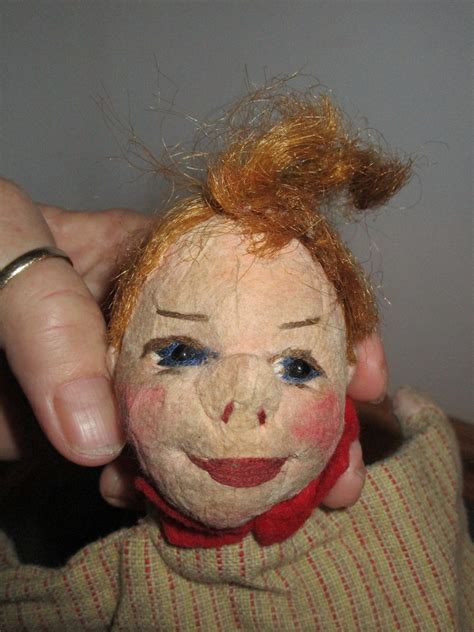 Howdy Doody Hand Puppet Vintage Hand Puppet By Kersahand Etsy