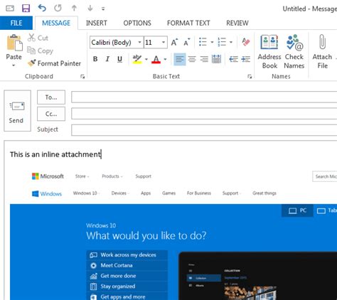 Three Ways to Attach or Send Files In Outlook Email - NEXTOFWINDOWS.COM