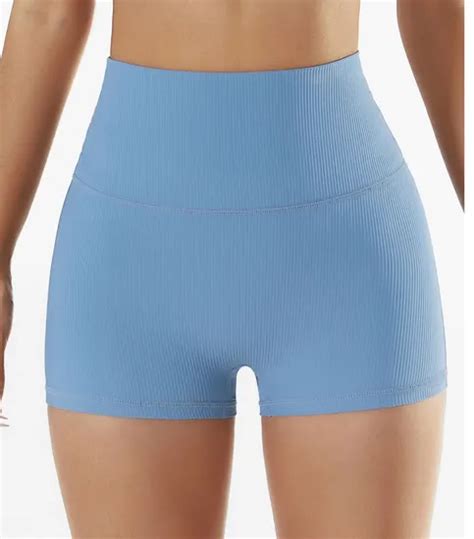 Abdominal Sports Fitness Shorts Buttock Nude Yoga Pants Womens Style High Waist Lift Feeling