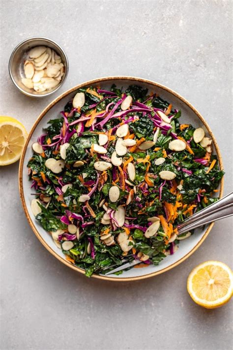 Everyday Kale Salad Recipe Wholesome Tasty From My Bowl