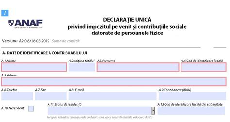 Noul Termenul De Depunere A Declaratiei Unice Pentru 2018 Si A