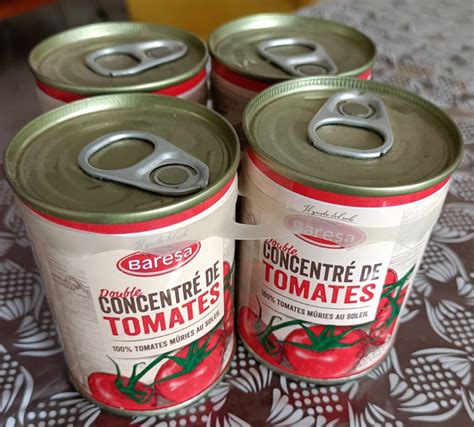 Double concentré de tomate lot de 4 Achagros