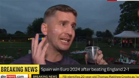 Sky News Presenter Slammed For Cutting Off England Fan And Says We Don