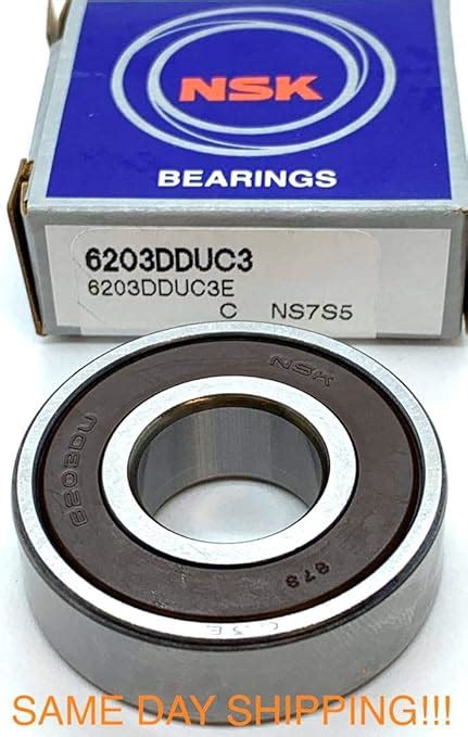 6203 Du Nsk Ball Bearing 17x40x12 Mm Deep Groove Ball Bearing 6203ddu