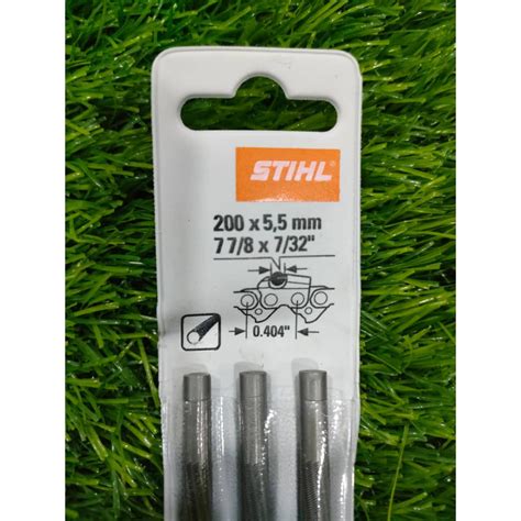 Original Model Stihl Chainsaw Chain Sharpening Round File Kikir Bulat