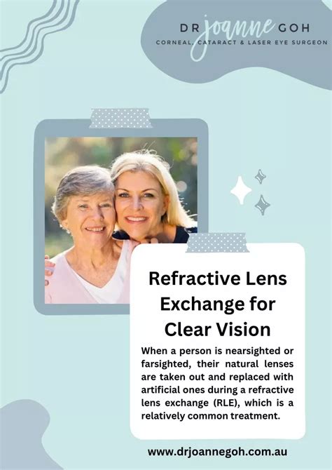 PPT Refractive Lens Exchange For Clear Vision PowerPoint Presentation