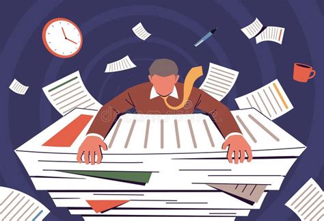 nowaday vector time management concept stock illustrations  nowaday