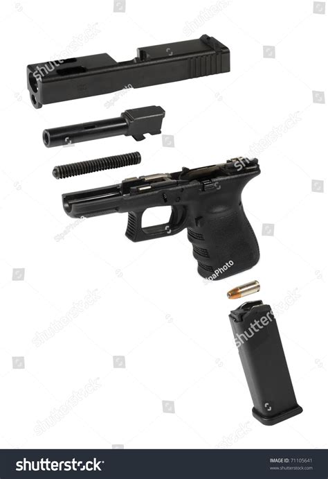 Exploded View Very Popular Handgun Stock Photo 71105641 | Shutterstock