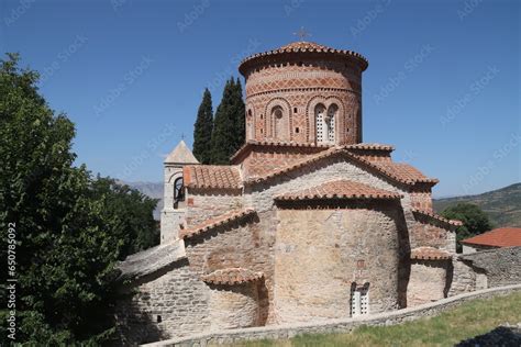 En Albanie Eglise De L Dormition De La Vierge De Labova E Kryqit Stock