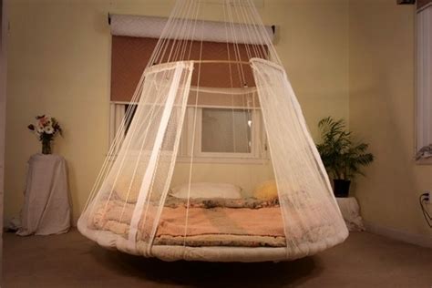 The Amazing Hanging Bed That Lulls You Gently To Sleep