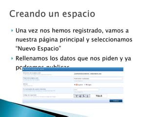 Como Subir Una Pagina Web Ppt