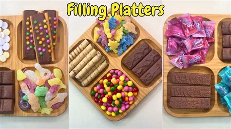 Filling Platter With Sweets Best Tiktok Compilation Asmr No