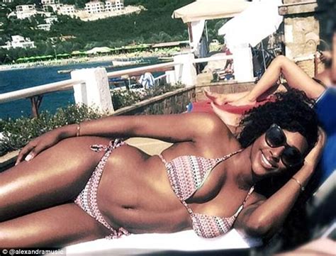 Alexandra Burke Posts Photos Of Her Bikini Body As She Reminisces About Holiday Daily Mail Online