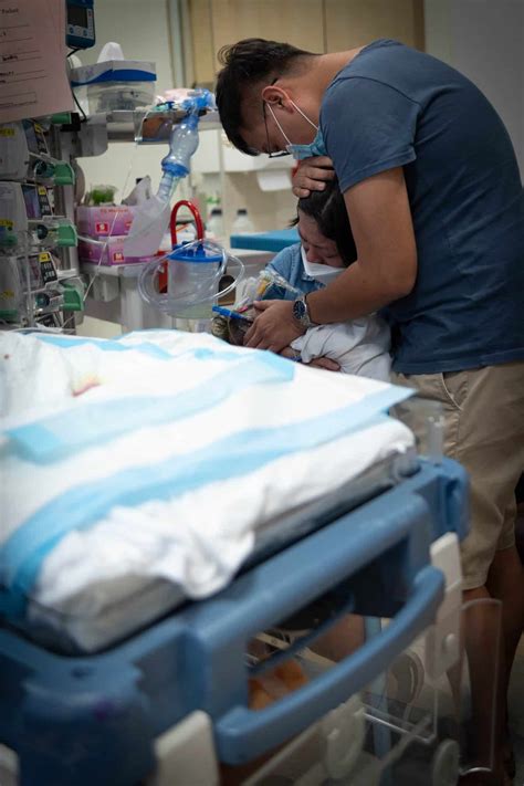 “If God wants to take you home, just go”: Parents told their baby after