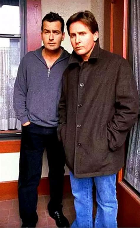 Charlie Sheen and Brothers - Emilio Estevez | Celebrity siblings ...