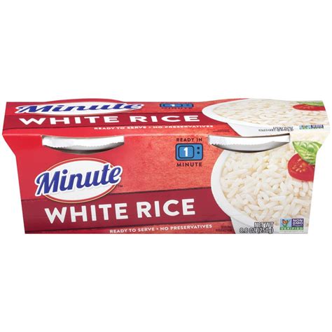 Amazon Minute Ready To Serve White Rice Gluten Free Non Gmo No