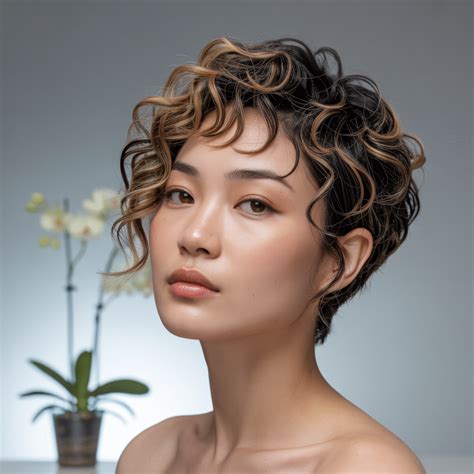 Cabelo Curto E Volumoso