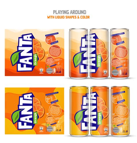 FANTA PACKAGING RELAUNCH on Behance