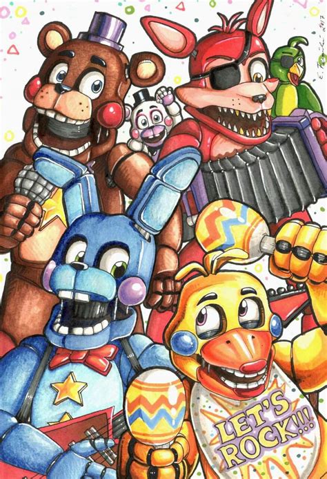 AnimatrÓnicos Rap Five Nights At Freddys Zarcort Kronno Nery Itown Fnaf Fnaf Amino