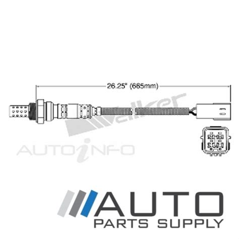 Mazda 2 Pre Cat O2 Oxygen Sensor 15ltr Zy Dy Hatch 2002 2003