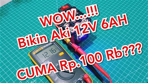 Cara Memasang BMS 3S Baterai Lithium 18650 MEMBUAT AKI SENDIRI