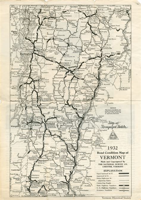 Vermont State Maps — Vermont History Explorer