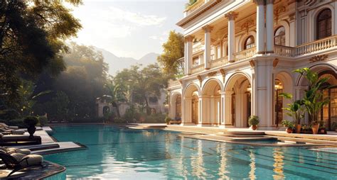 Mansion Pool Stock Photos, Images and Backgrounds for Free Download