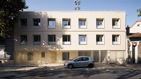 Logements Sociaux Courbevoie Social Housing Architecture House