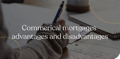 Commercial Mortgages Advantages And Disadvantages Loan Corp