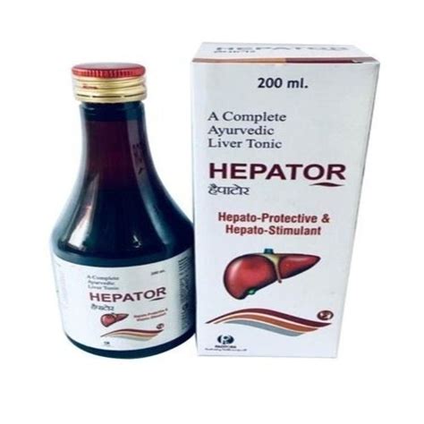 Ml Hepator Ayurvedic Liver Tonic Bottle Age Group Suitable For All