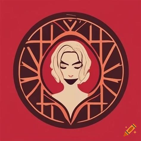 Minimalistic Logo Of Sabrina Spellman On Craiyon