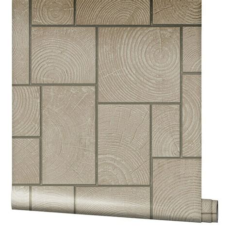 Marburg Natural Opulence Vliestapete Beige Holzoptik X M