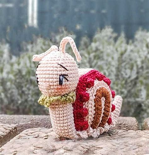 Crochet Cute Snail Amigurumi Free Pattern Amigurumi