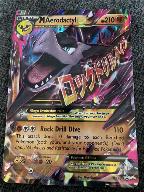 Pokemon Mega Aerodactyl Card