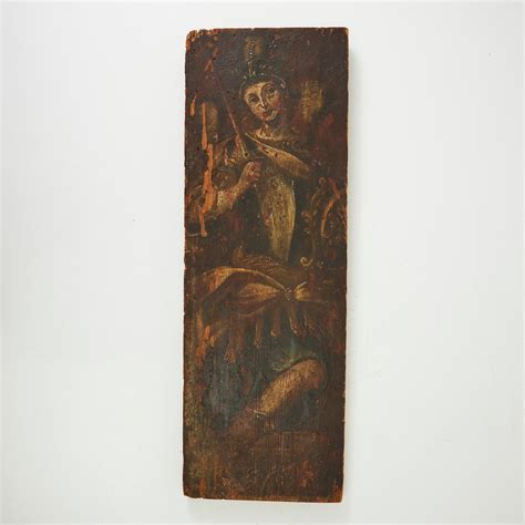 Female Nude Study By Danish Artist Hans Eriksen Oil Painting On Veneer Board Relic London