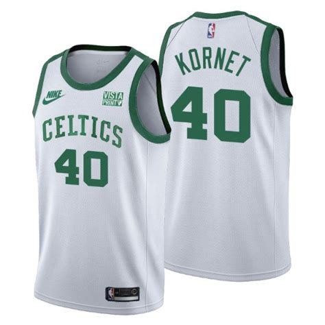 Boston Celtics 40 Luke Kornet Youth Nike Releases Classic Edition NBA