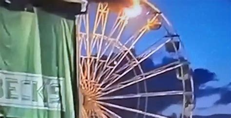 Wild Video Shows The Moment A Ferris Wheel Went Up In Flames During