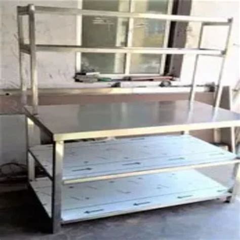 Stainless Steel Work Table With OHS For Restaurant At Rs 18500 In